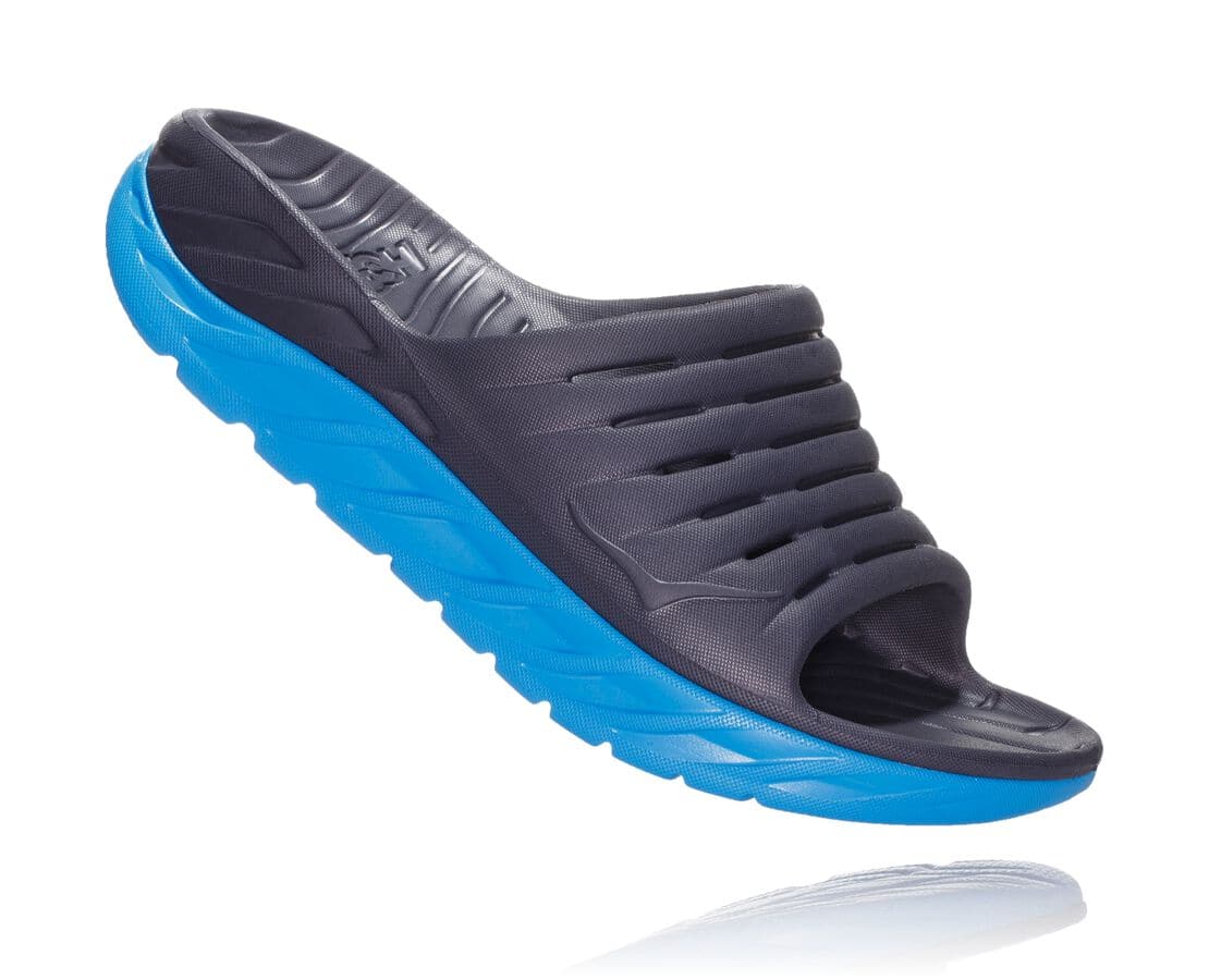 Hoka One One Ora Recovery Slide Naisten Sandaalit Sininen | XVLA-52704